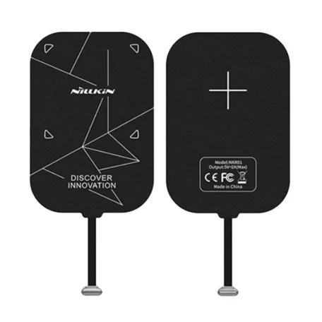 Nillkin Magic Tags USB-C adapter induktív töltéshez (fekete)