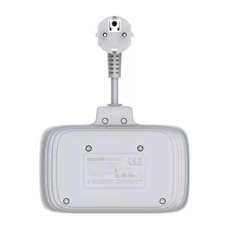 Power strip 2 AC konnektorral, 3x USB, USB-C, LDNIO SE2435, 2500W (fehér)