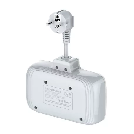 Power strip 2 AC konnektorral, 3x USB, USB-C, LDNIO SE2435, 2500W (fehér)