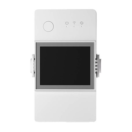 Sonoff THR316D WiFi-s okosrelé páratartalom- és hőmérsékletmérő csatlakozással