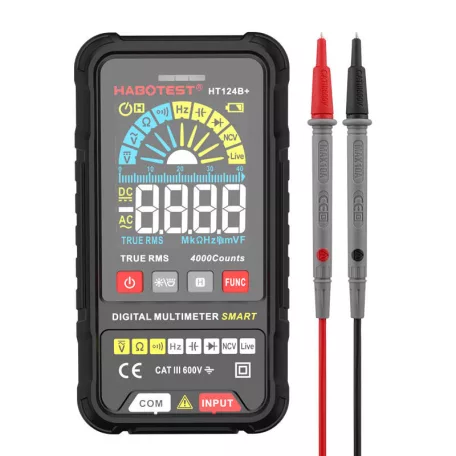 Habotest HT124B+ digitális univerzális multiméter