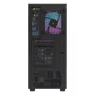 Darkflash A290 számítógépház + 3 RGB ventilátor (fekete)