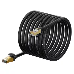   Baseus Ethernet RJ45 hálózati kábel, 10 Gbps, 10m (fekete)