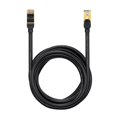 Baseus Ethernet RJ45 hálózati kábel, 10Gbps, 15m (fekete)