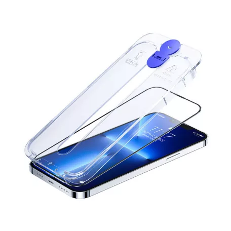 Joyroom Easy Fit JR-H11 teljes képernyős edzett üveg Apple iPhone 14 Plus 6.7" készülékhez