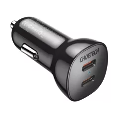 Choetech TC0008 40W 2x USB-C autós töltő