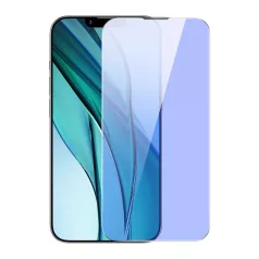   Baseus Kékfény szűrős üvegfólia iPhone 14 Plus/13 Pro Max-hoz, 0,4 mm