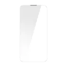 Baseus Crystal iPhone 14 Plus/13 Pro Max Edzett üvegfólia porálló bevonattal, 0,3 mm (2 db)
