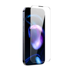   Baseus Crystal iPhone 14 Pro Max Edzett üvegfólia porálló bevonattal, 0,3 mm (2 db)