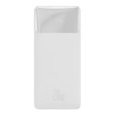 Baseus Bipow Powerbank, 10000mAh, 20W (fehér)