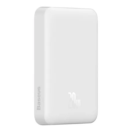 Baseus Magnetic Mini Powerbank, USB-C, 10000mAh, 20W, MagSafe (fehér)