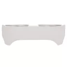 Bowls for dogs and cats Paw In Hand (White)