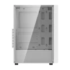 Darkflash A290 számítógépház + 3 RGB ventilátor (fehér)