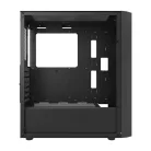 Darkflash DK351 számítógépház + 4 RGB ventilátor (fekete)