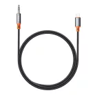 Mcdodo kábel CA-0780 Lightning 3,5 mm-es mini jack 3.5mm AUX, 1,2m (fekete)