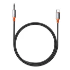 Mcdodo kábel CA-0820 USB-C 3.5mm-es mini jack 3.5mm AUX, 1.2m (fekete)