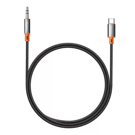 Mcdodo kábel CA-0820 USB-C 3.5mm-es mini jack 3.5mm AUX, 1.2m (fekete)