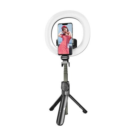 Puluz Selfie bot/állvány LED fénygyűrűvel