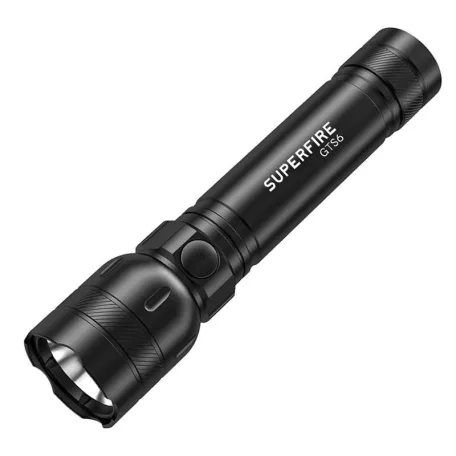 Zseblámpa Superfire GTS6 – 360 lm, USB-C, 7W, 5 mód, 150 m