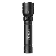   Zseblámpa Superfire GTS6 – 360 lm, USB-C, 7W, 5 mód, 150 m