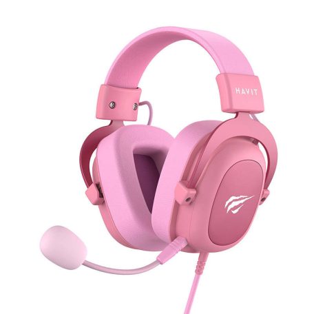 Havit H2002D gaming headphones (pink)