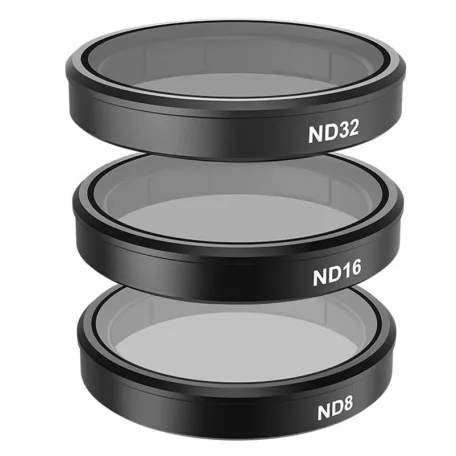 4 db-os TELESIN CPL/ND8/ND16/ND32 szűrőkészlet DJI Osmo Action 3 / 4 / 5 készülékhez