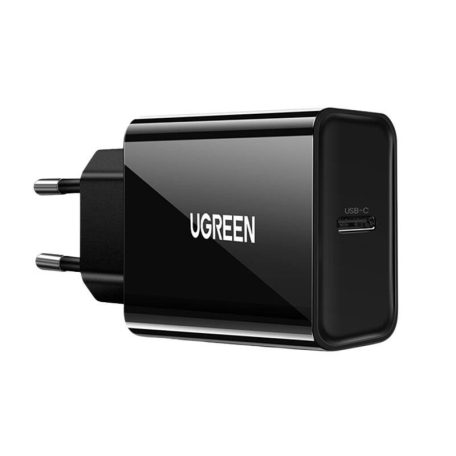 UGREEN USB-C hálózati töltő, 20 W, PD3.0 (fekete)