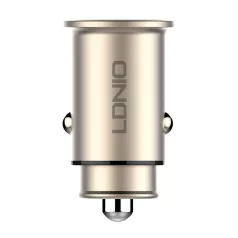 LDNIO C506Q USB, USB-C Car charger + MicroUSB Cable