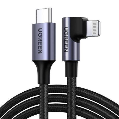 UGREEN US305 Lightning USB-C kábel, PD, 3A, 1m (fekete)