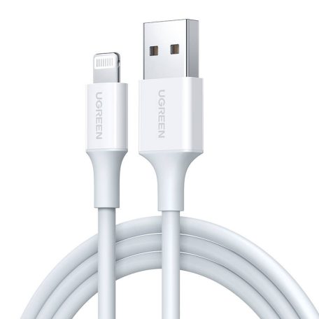 UGREEN Lightning USB kábel 2.4A, US155, 1.5m (fehér)