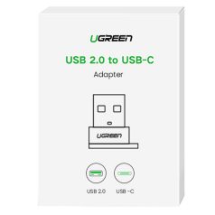 UGREEN USB-C USB-A 2.0 USB adapter (fekete)