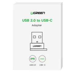 UGREEN USB-C USB-A 2.0 USB adapter (fekete)