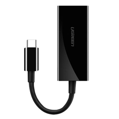 UGREEN Külső Gigabit Ethernet adapter USB-C  (fekete)