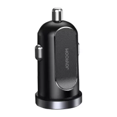   Car charger Joyroom C-A08, 1x USB QC3.0, 1x USB-C PD 30W (black)