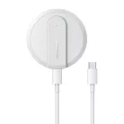 Joyroom mágneses induktív töltő JR-A28, ultra vékony, 15W (fehér)