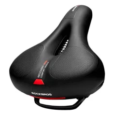 Rockbros kerékpár nyereg AQ-6090R (fekete/piros)