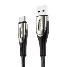 USB 3A C típusú kábel 1.2m Joyroom S-M411 (fekete)