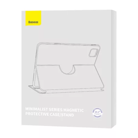 Baseus Minimalist Mágneses tok iPad 10.2" (lila)