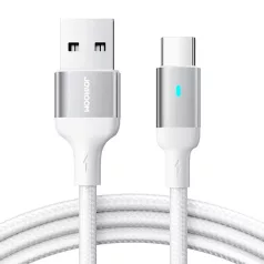   Kábel USB-A / C típus / 3A / 3m Joyroom S-UC027A10 (fehér)