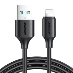   Cable to USB-A / Lightning / 2.4A / 0.25m Joyroom S-UL012A9 (black)