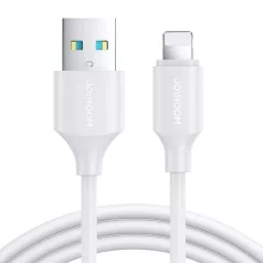   Cable to USB-A / Lightning / 2.4A / 0.25m Joyroom S-UL012A9 (white)