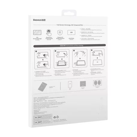 Baseus Crystal 0,3 mm edzett üveg Huawei MatePad Pro 12,6" táblagéphez