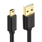 UGREEN 10355B USB 2.0 kábel, mini USB, 1 m (fekete)