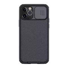   Nillkin CamShield Pro tok iPhone 12/ iPhone12 Pro készülékhez (fekete)