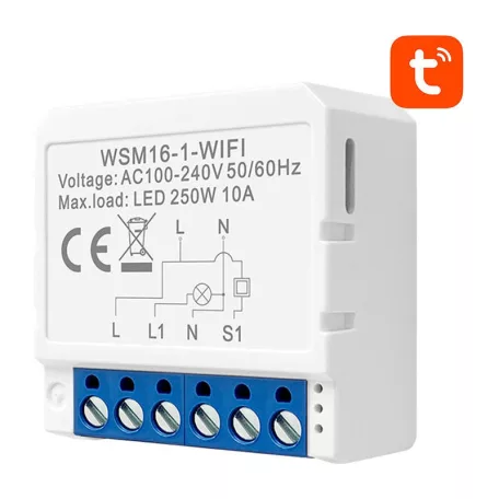 Avatto WSM16-W1 TUYA intelligens Wi-Fi fali kapcsoló