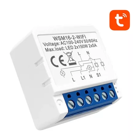 Avatto WSM16-W2 TUYA intelligens Wi-Fi fali kapcsoló