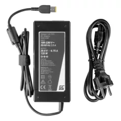   Power supply Green Cell PRO 20V 6.75A 135W for Lenovo IdeaPad Gaming L340-15 L340-17 15ARH05 15IMH05 Legion Y520 Y530 Y730