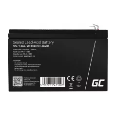   Rechargeable battery AGM 12V 7Ah Maintenancefree for UPS ALARM