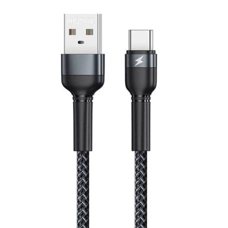 Cable USB-C Remax Jany Alloy, 1m, 2.4A (black)