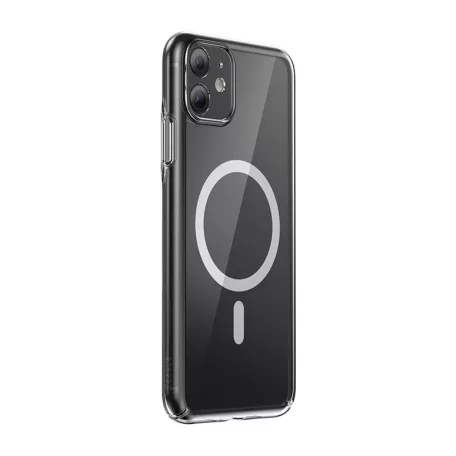 Baseus Magnetic Crystal Clear védőtok, iPhone 11 (átlátszó)